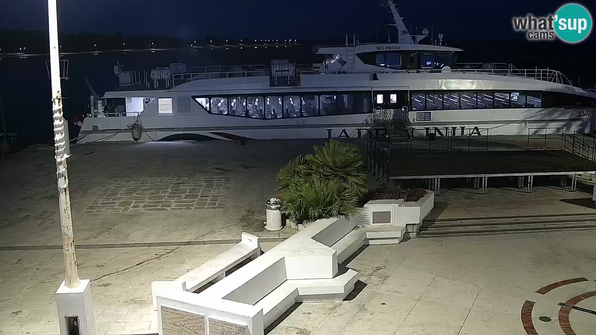 Novalja Livecam promenade