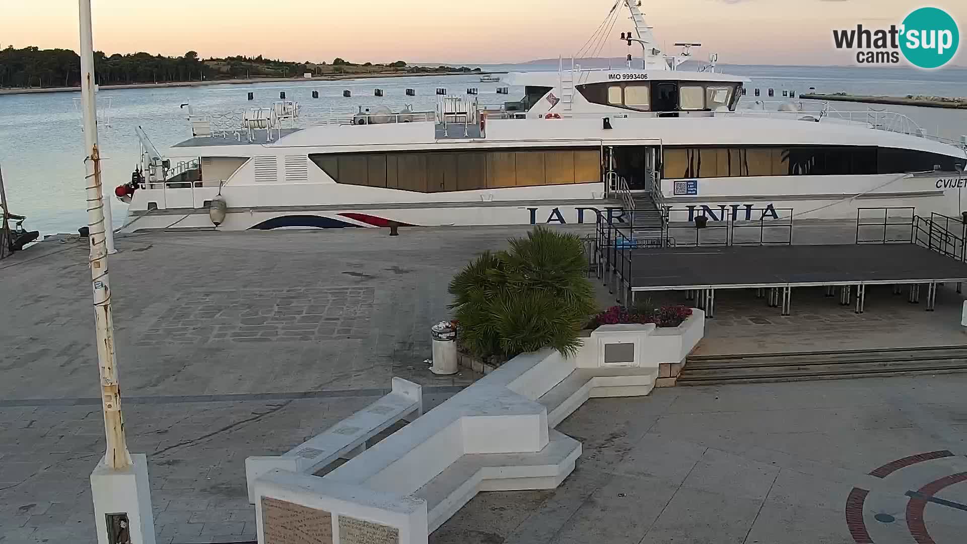 Novalja Livecam promenade