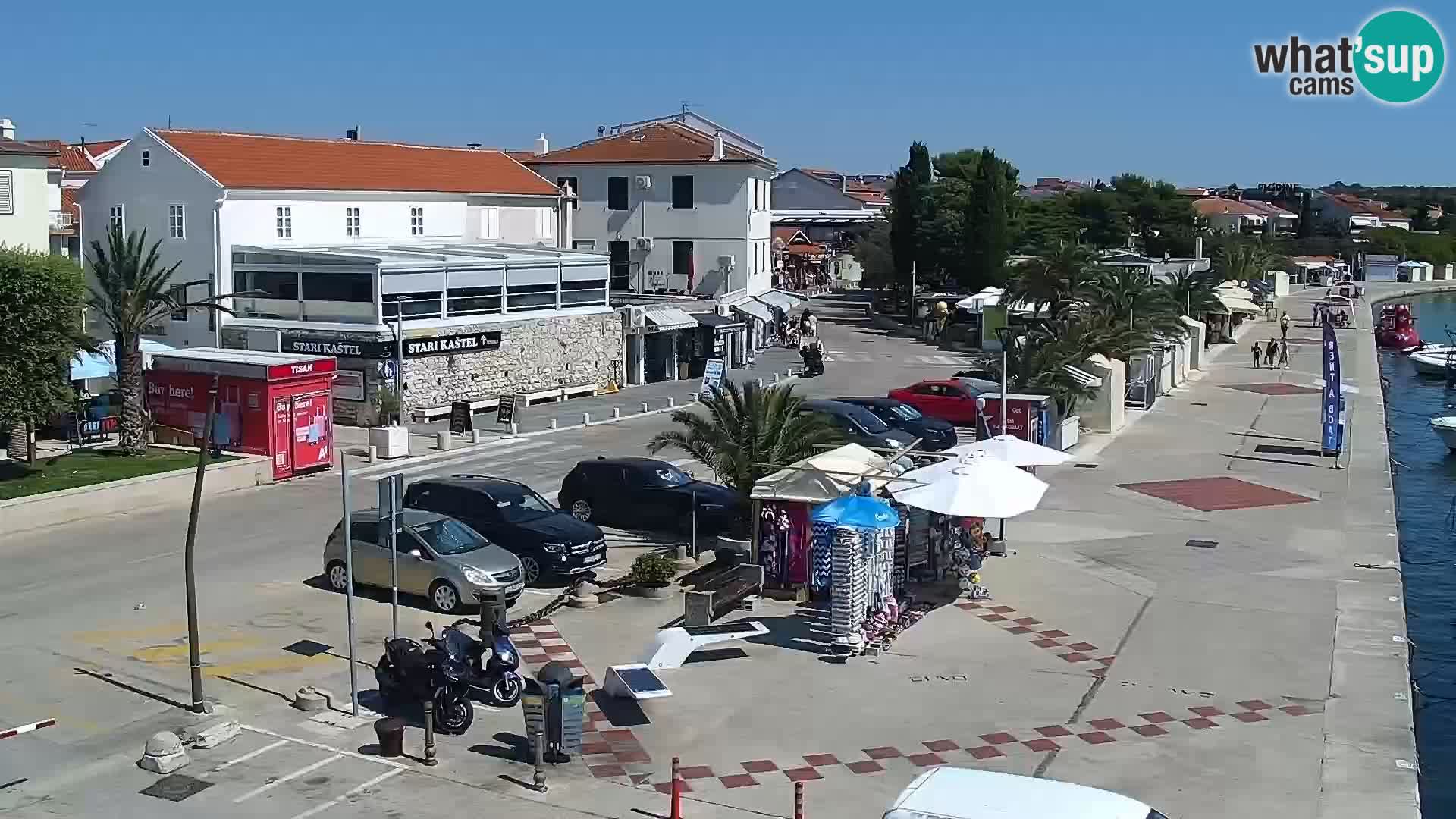 Novalja Livecam promenade
