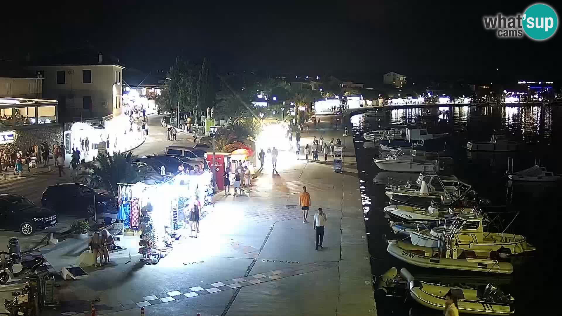 Livecam Promenade a Novalja