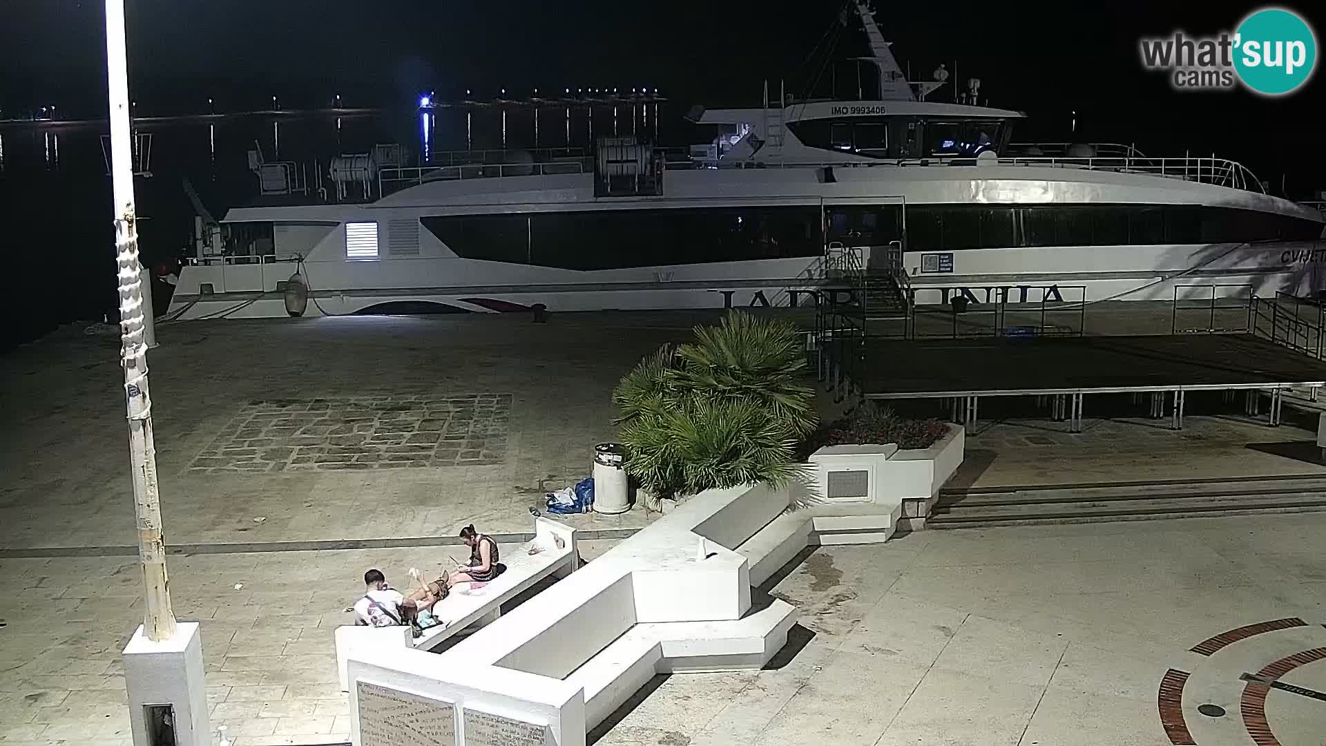 Livecam Promenade a Novalja