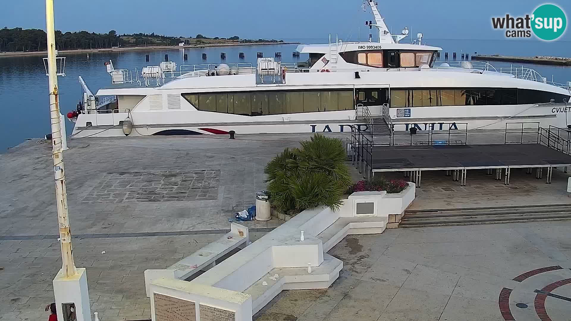 Novalja Livecam promenade