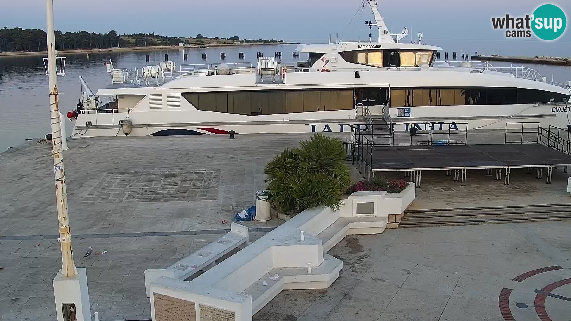 Novalja Livecam promenade