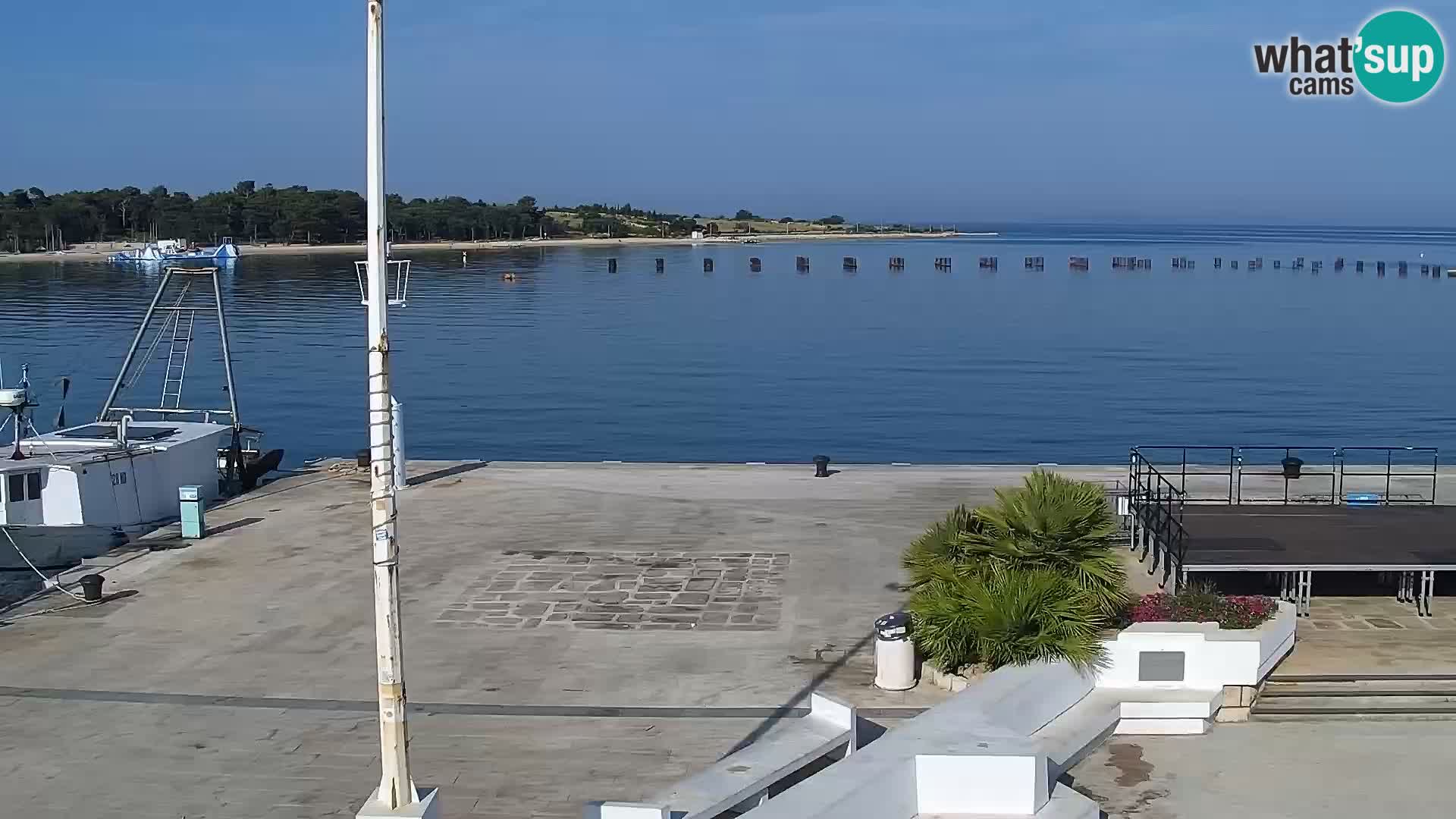 Novalja Livecam promenade