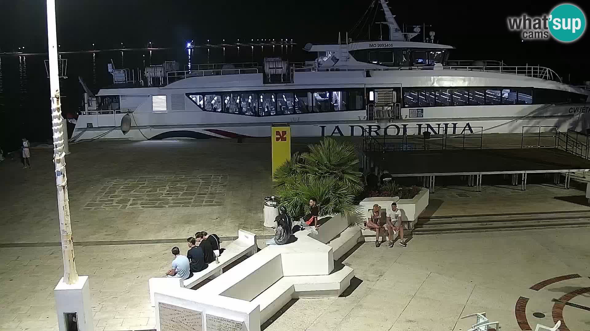 Livecam Promenade a Novalja