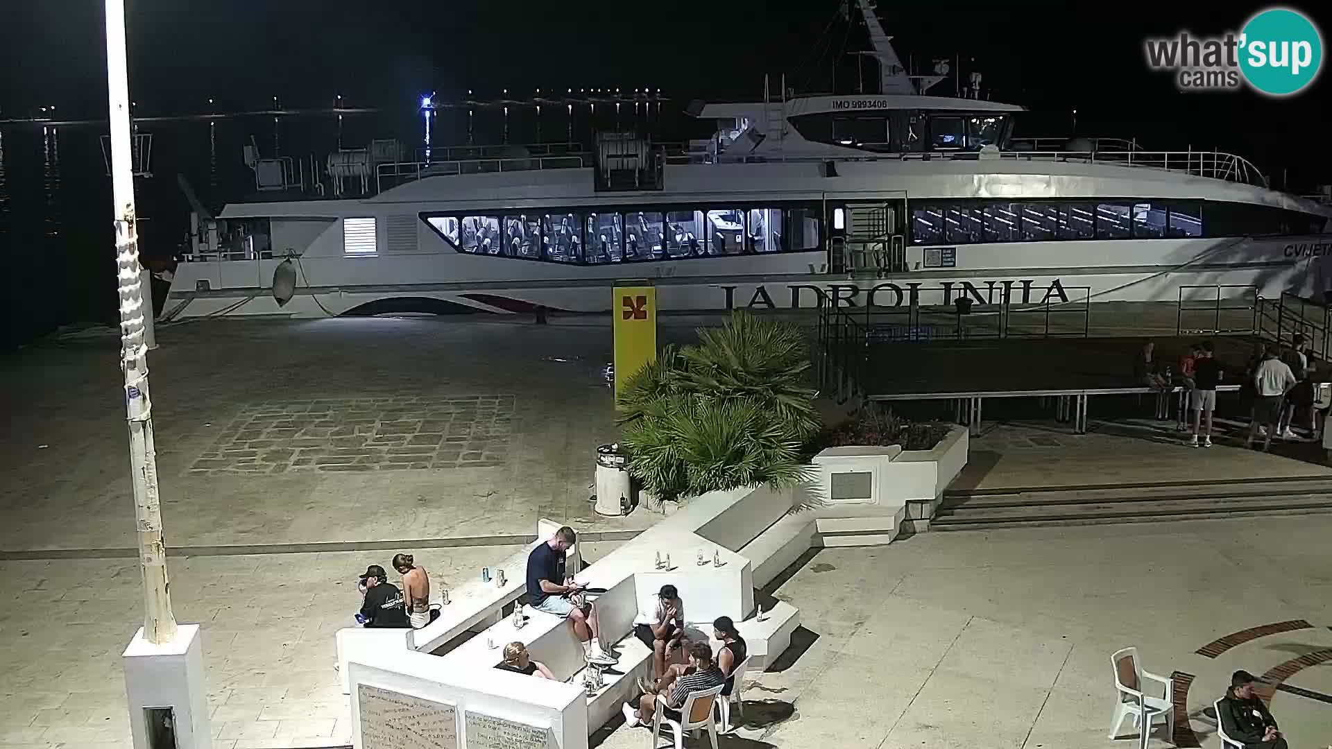Novalja Livecam promenade