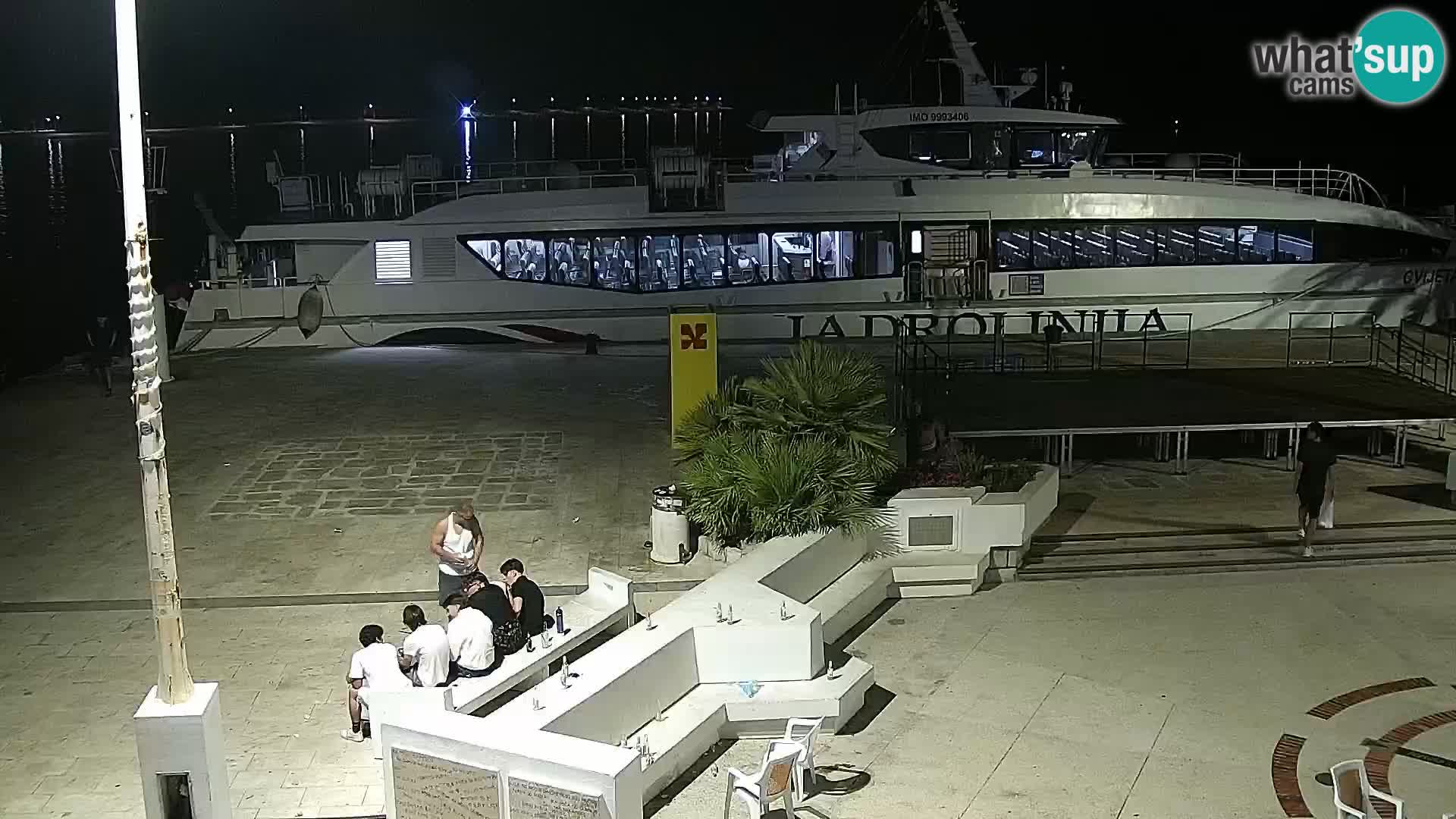 Novalja Livecam promenade