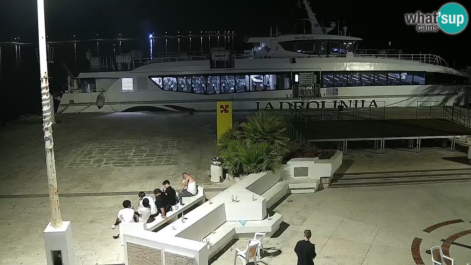 Novalja Livecam promenade