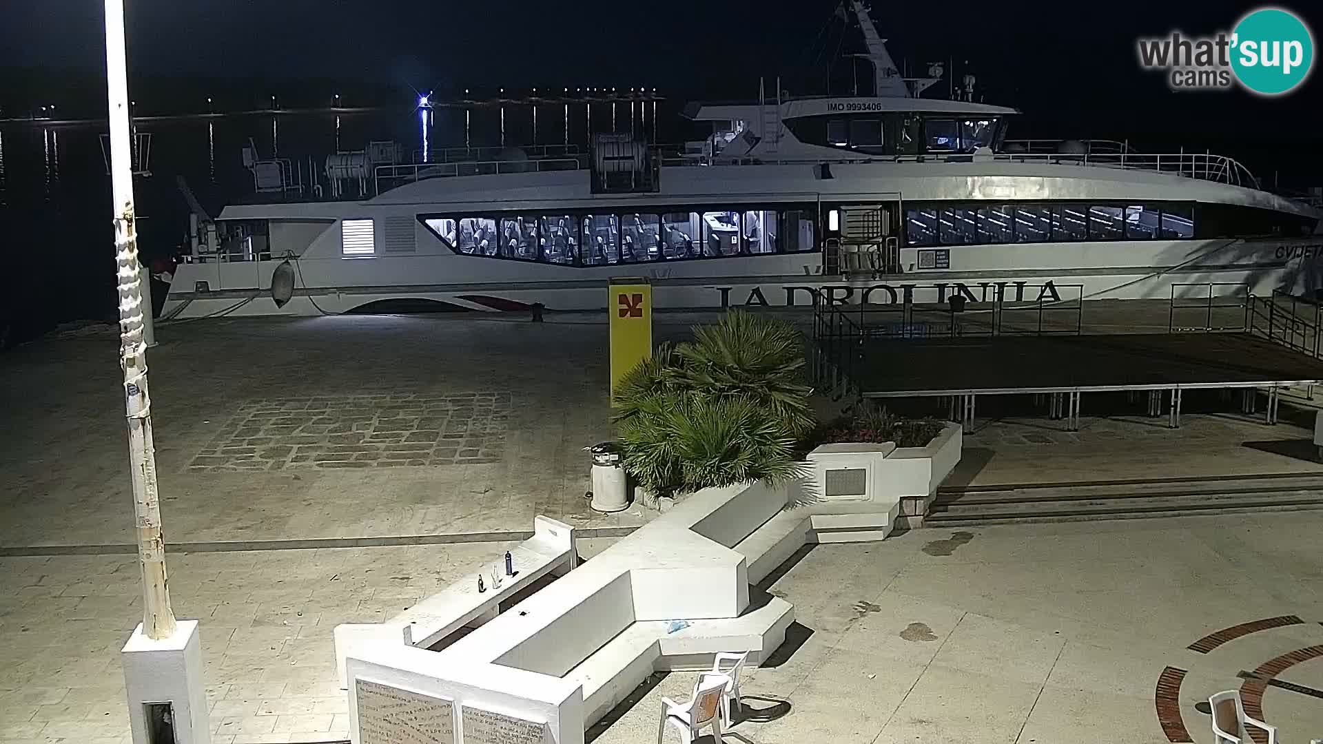 Novalja Livecam promenade