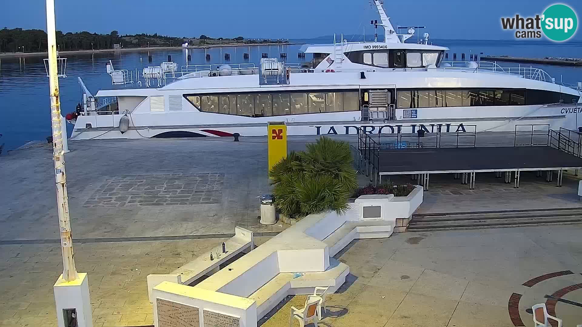 Novalja Livecam promenade