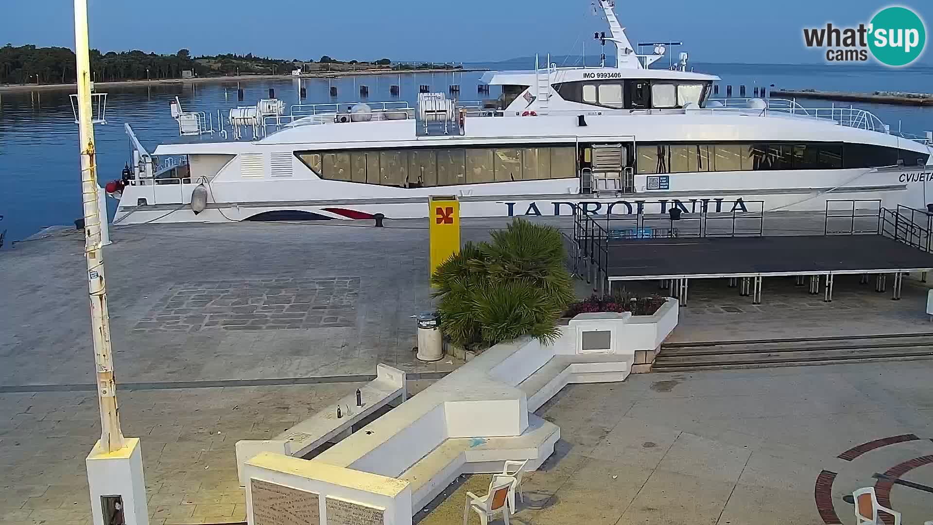Novalja Livecam promenade