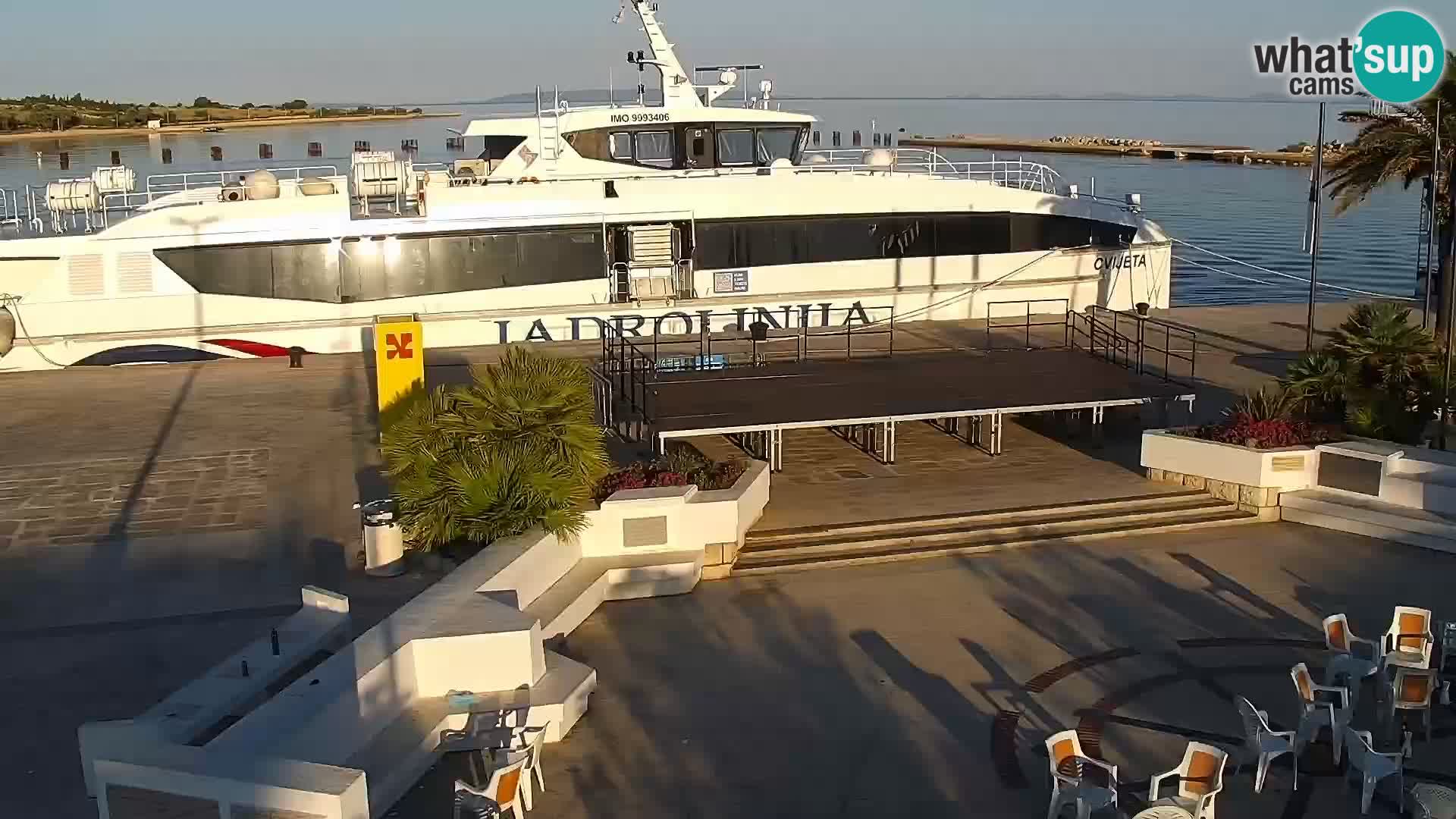 Novalja Livecam promenade