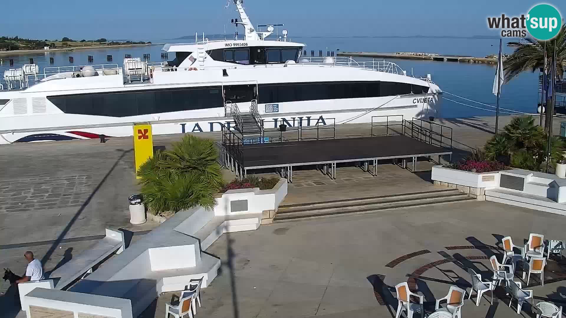 Livecam Promenade a Novalja