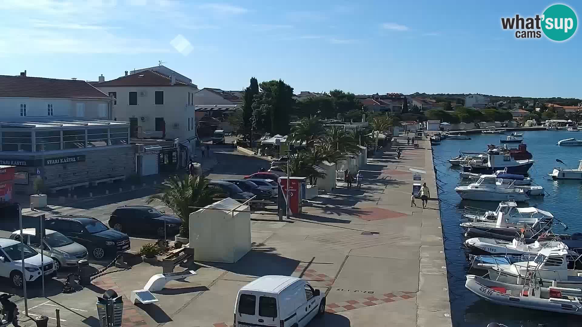 Novalja Livecam promenade