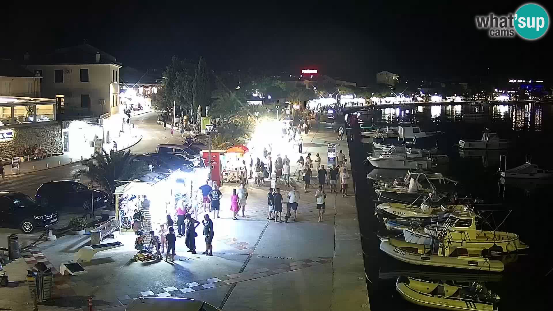 Livecam Promenade a Novalja