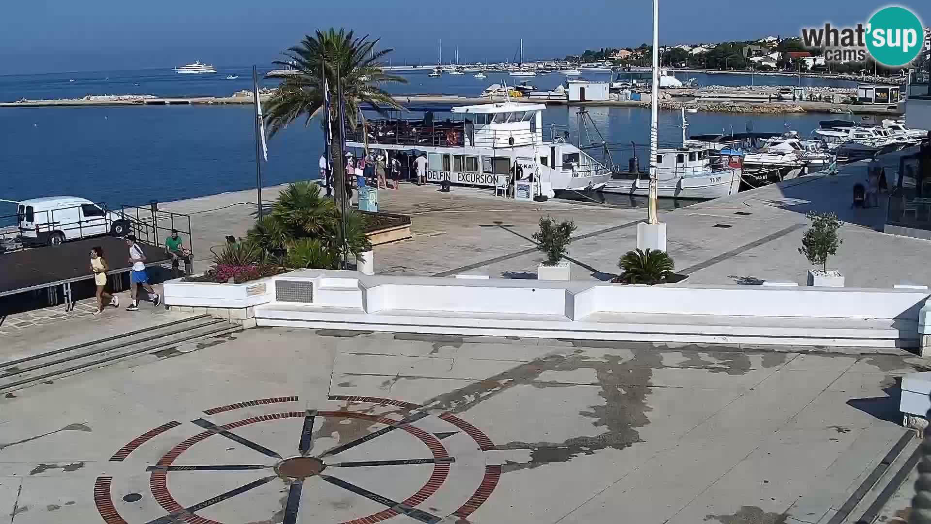 Novalja Livecam promenade