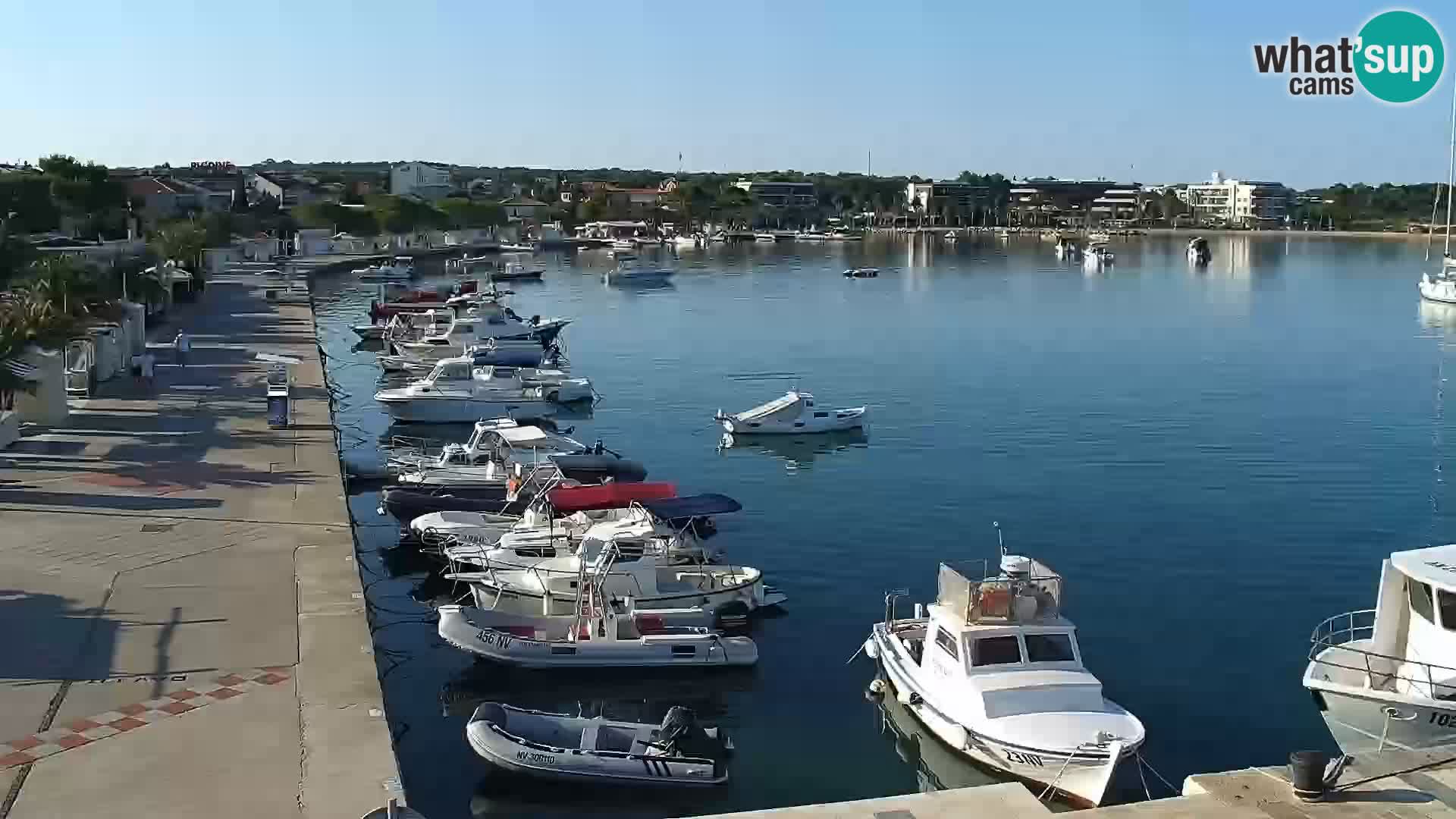 Livecam Promenade a Novalja