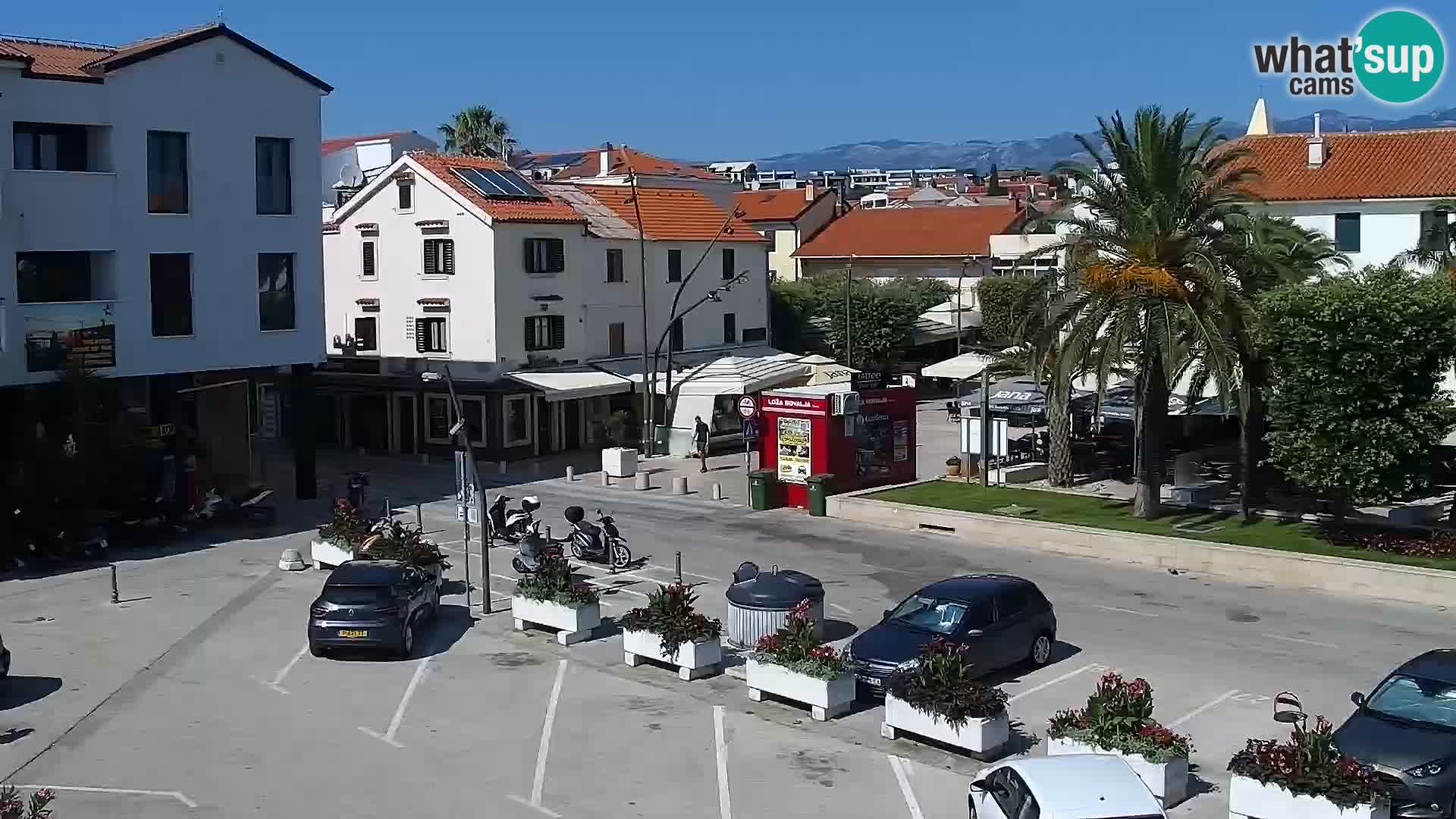 Novalja Livecam promenade