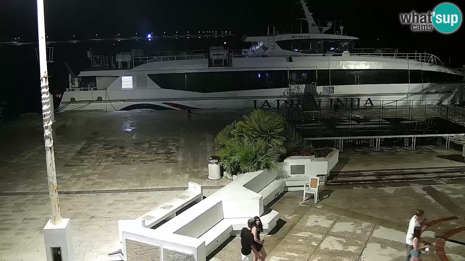 Novalja Livecam promenade