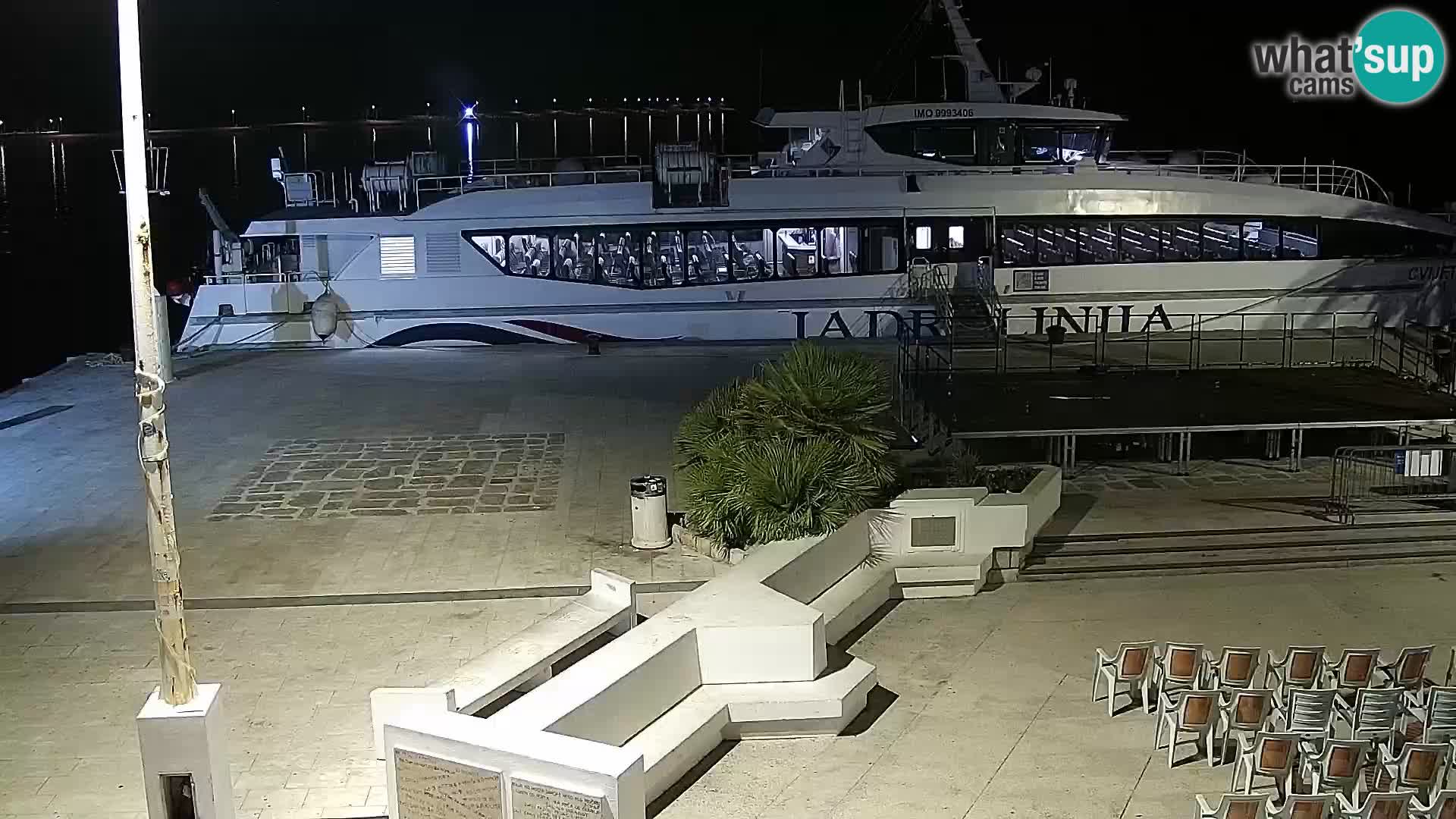Livecam Promenade a Novalja