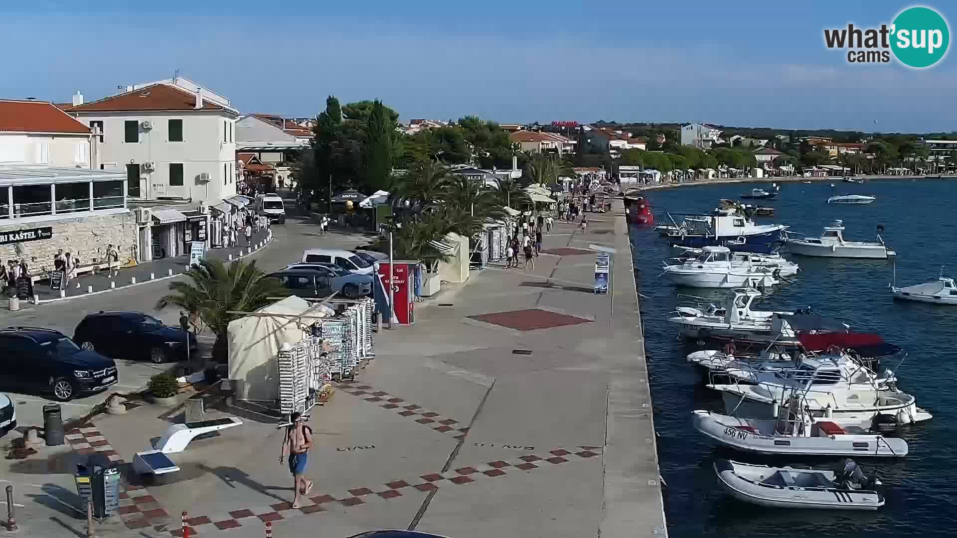 Livecam Promenade a Novalja