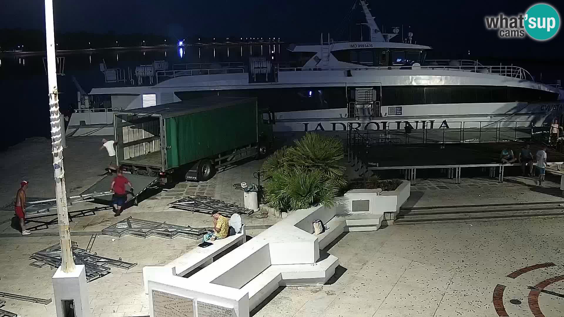 Novalja Livecam promenade
