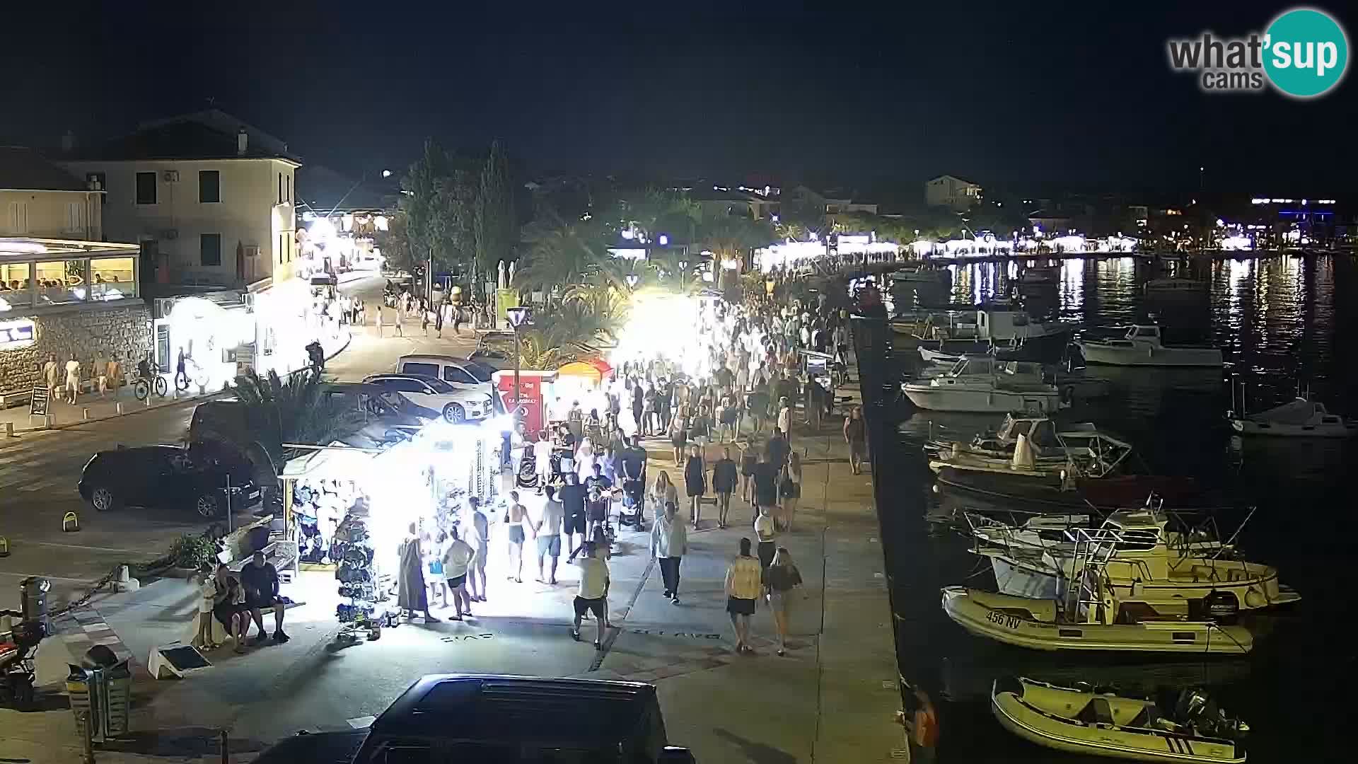 Livecam Promenade a Novalja