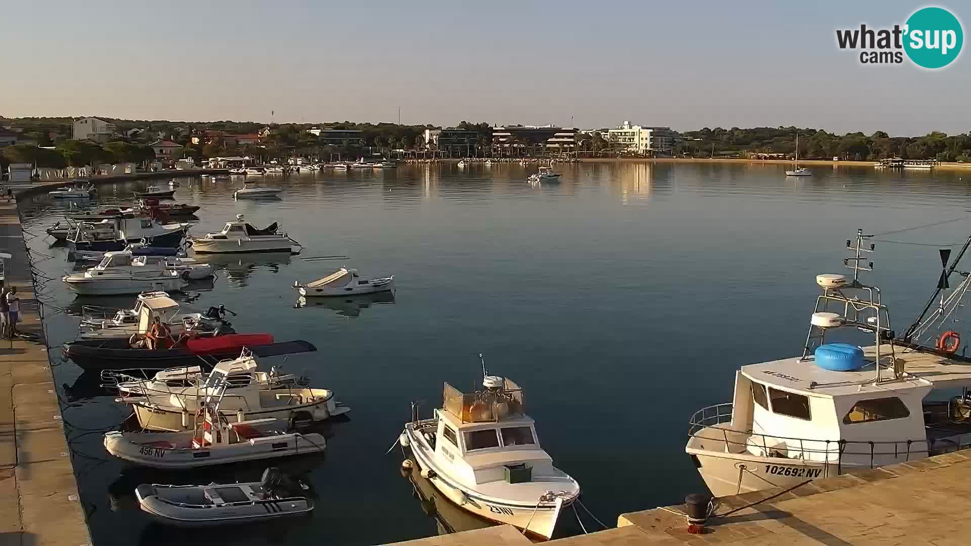 Novalja Livecam promenade