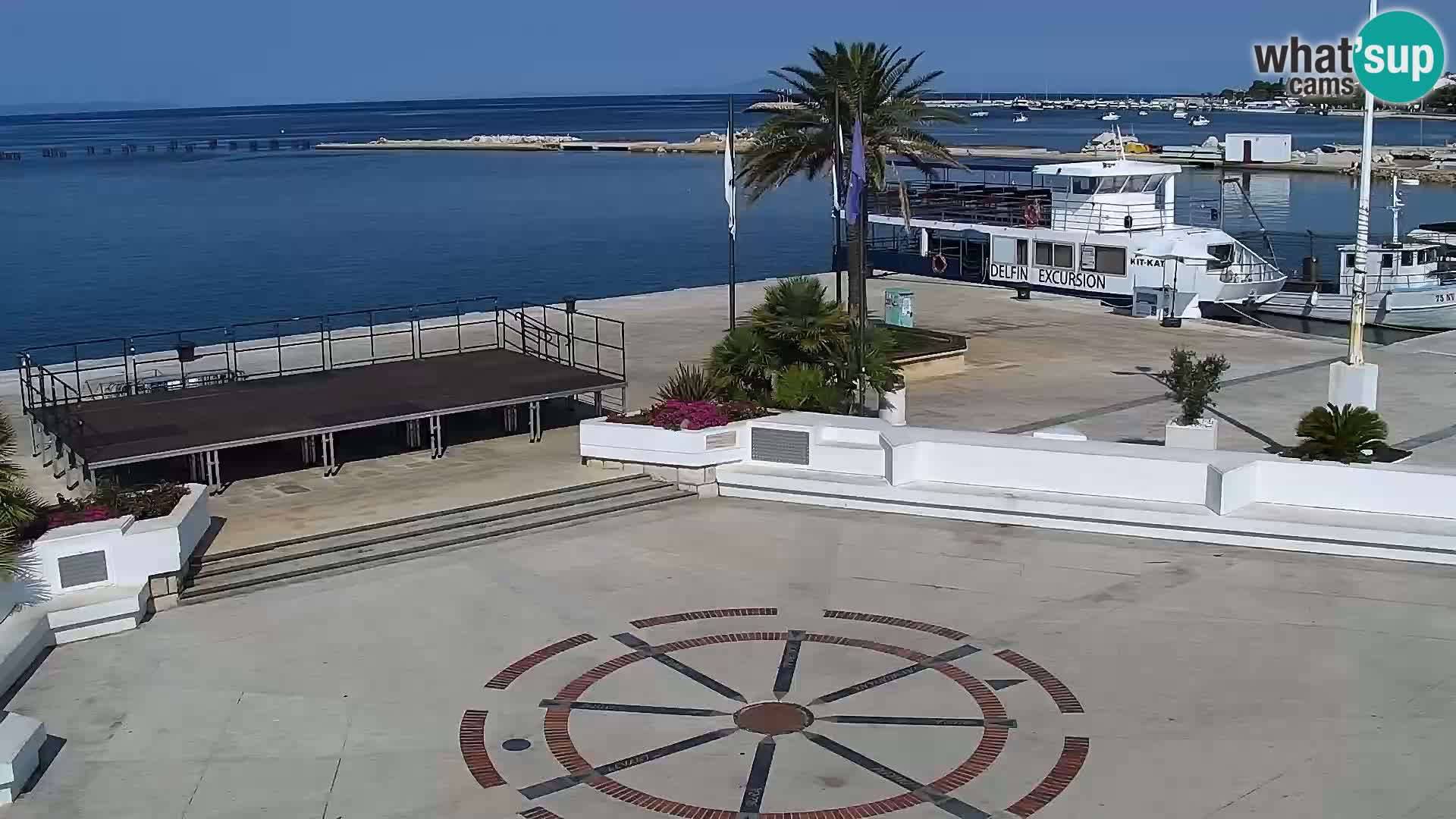 Livecam Promenade a Novalja