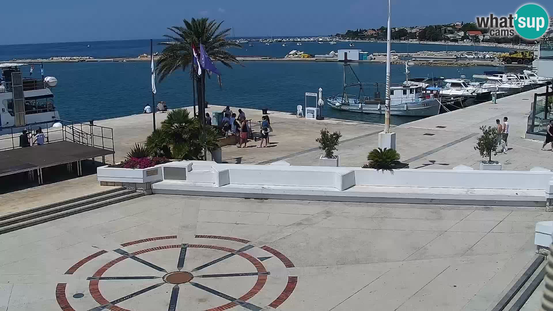 Livecam Promenade a Novalja