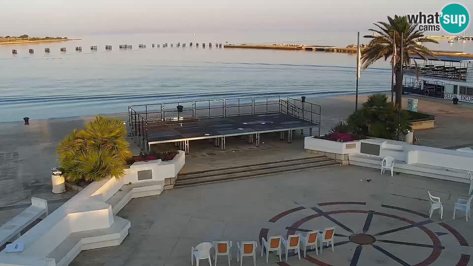 Livecam Promenade a Novalja