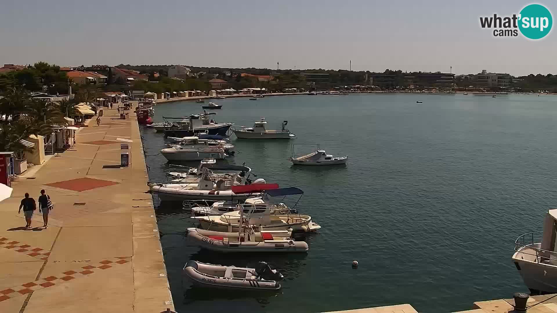 Livecam Promenade a Novalja