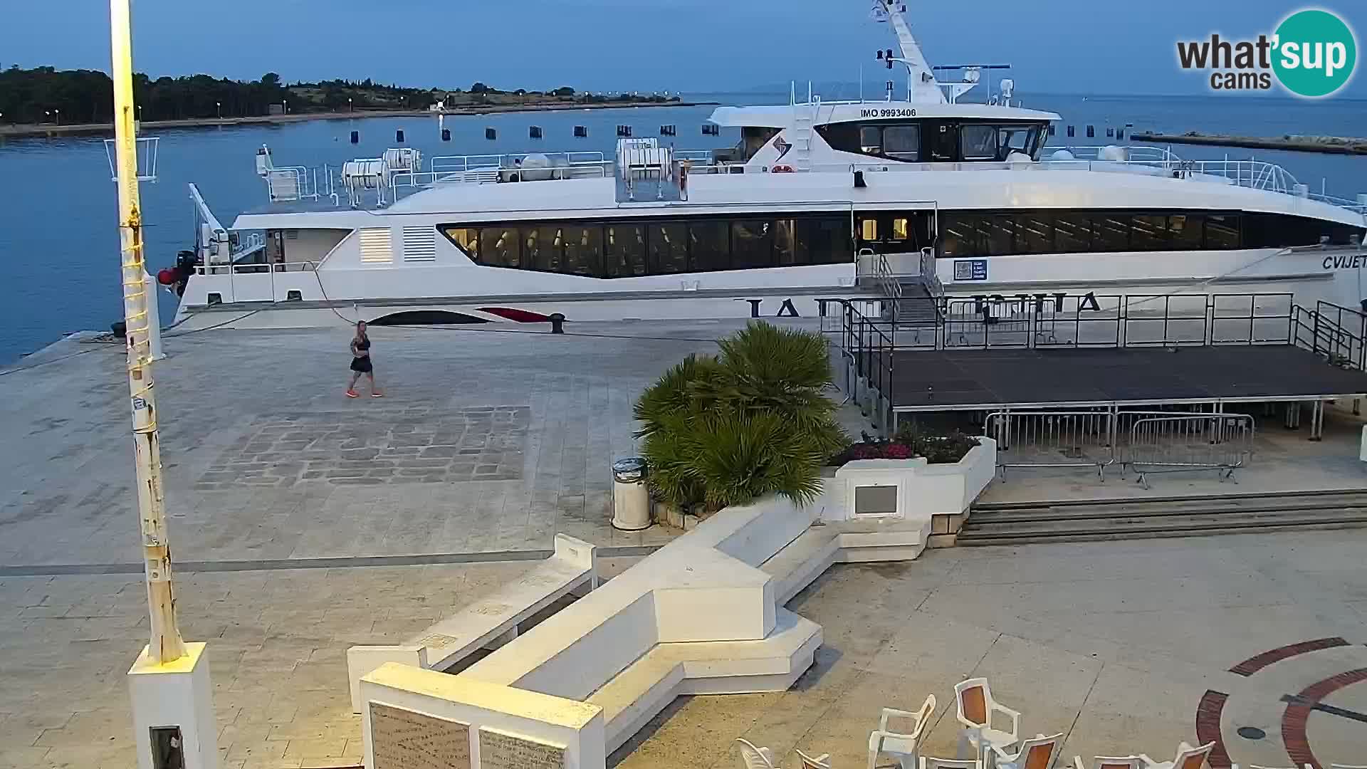 Livecam Promenade a Novalja