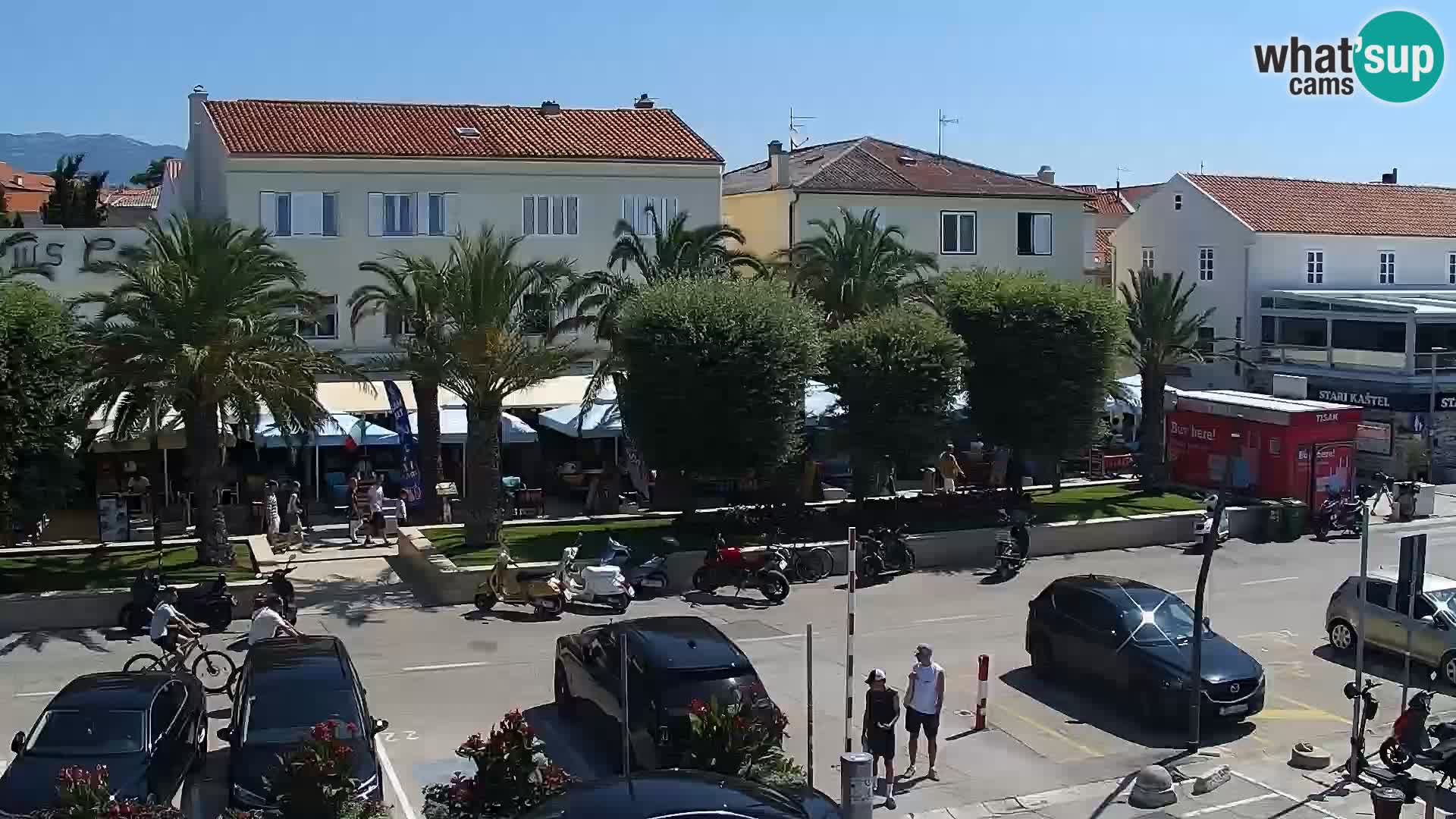 Novalja Livecam promenade