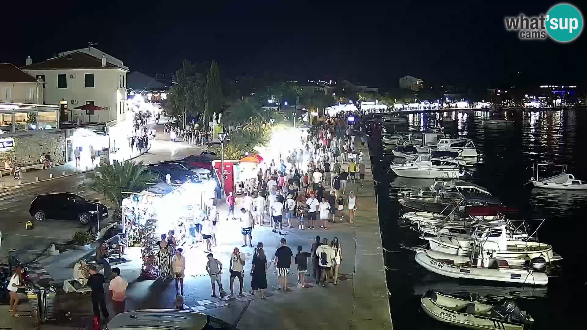 Novalja Livecam promenade