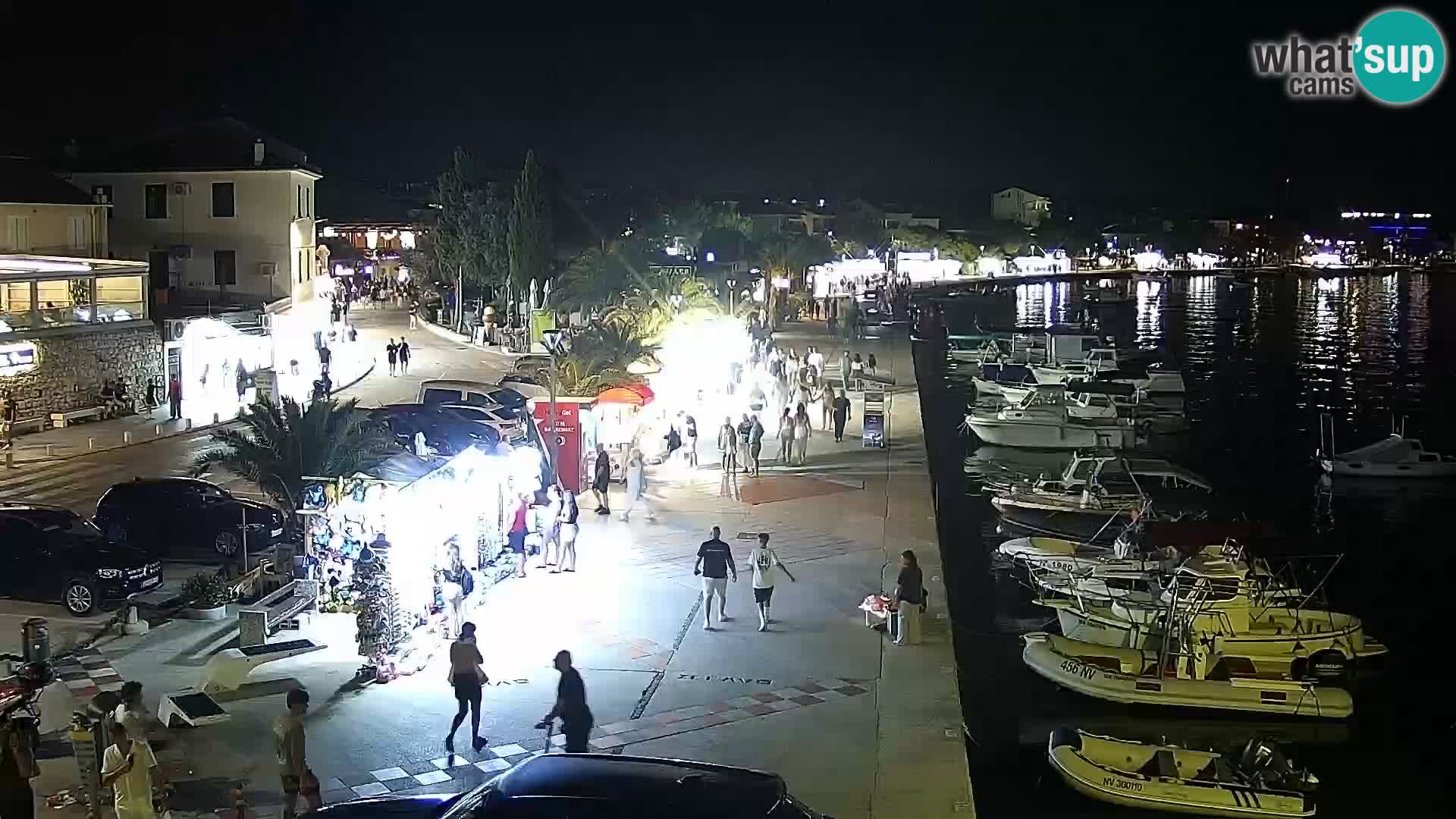 Livecam Promenade a Novalja