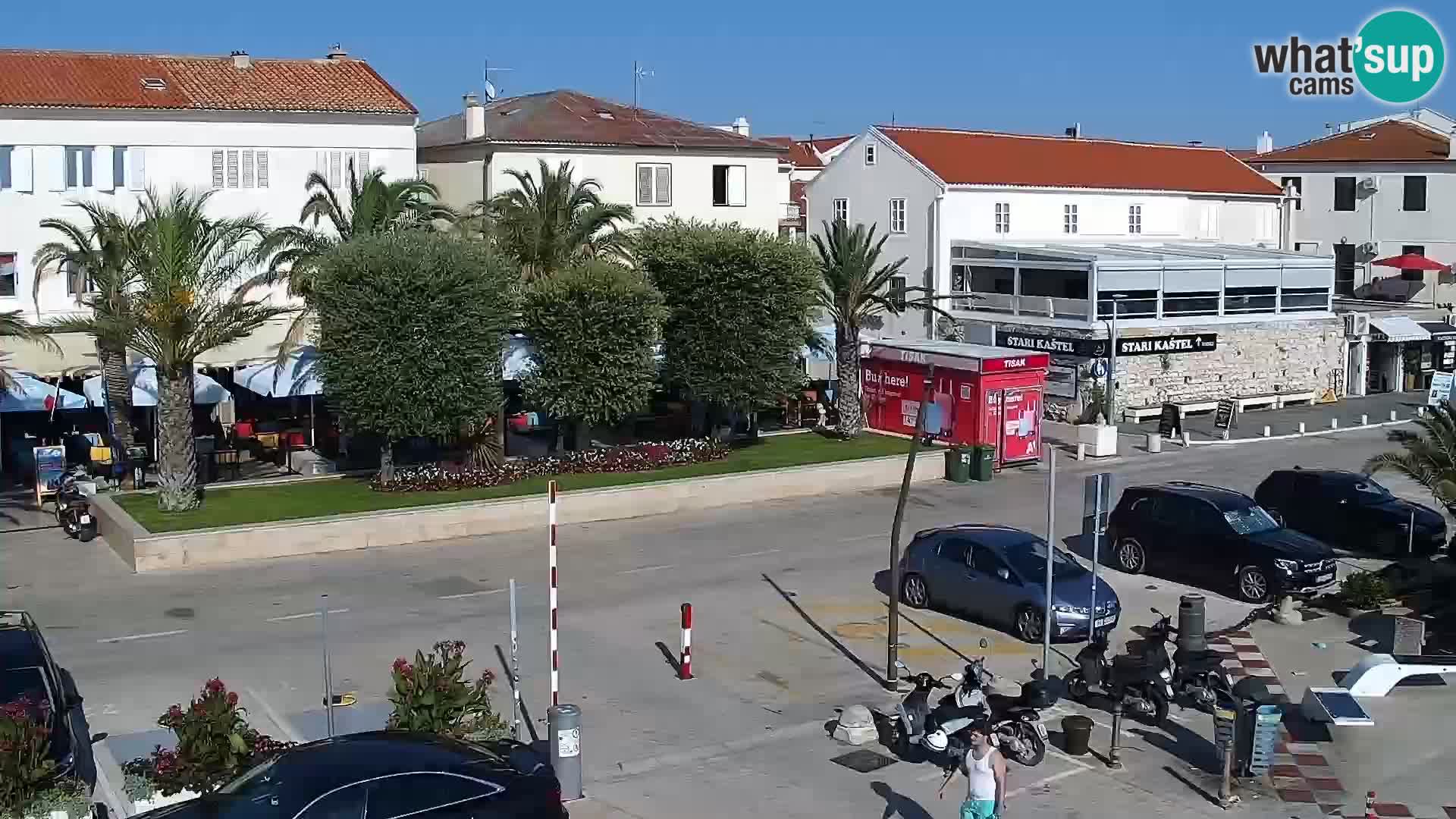 Novalja Livecam promenade