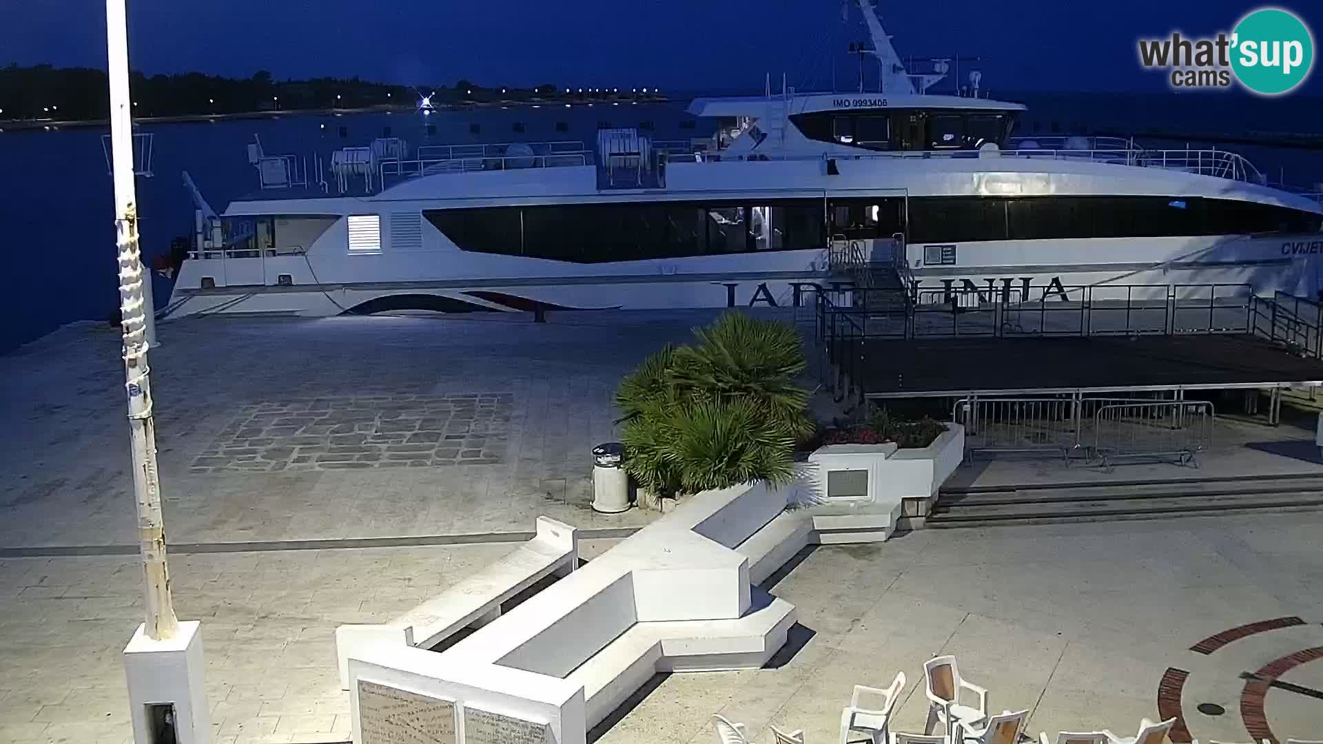 Novalja Livecam promenade