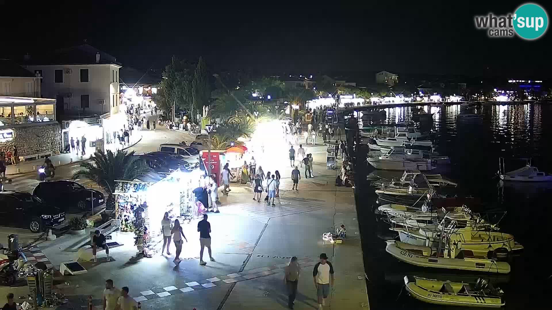 Livecam Promenade a Novalja