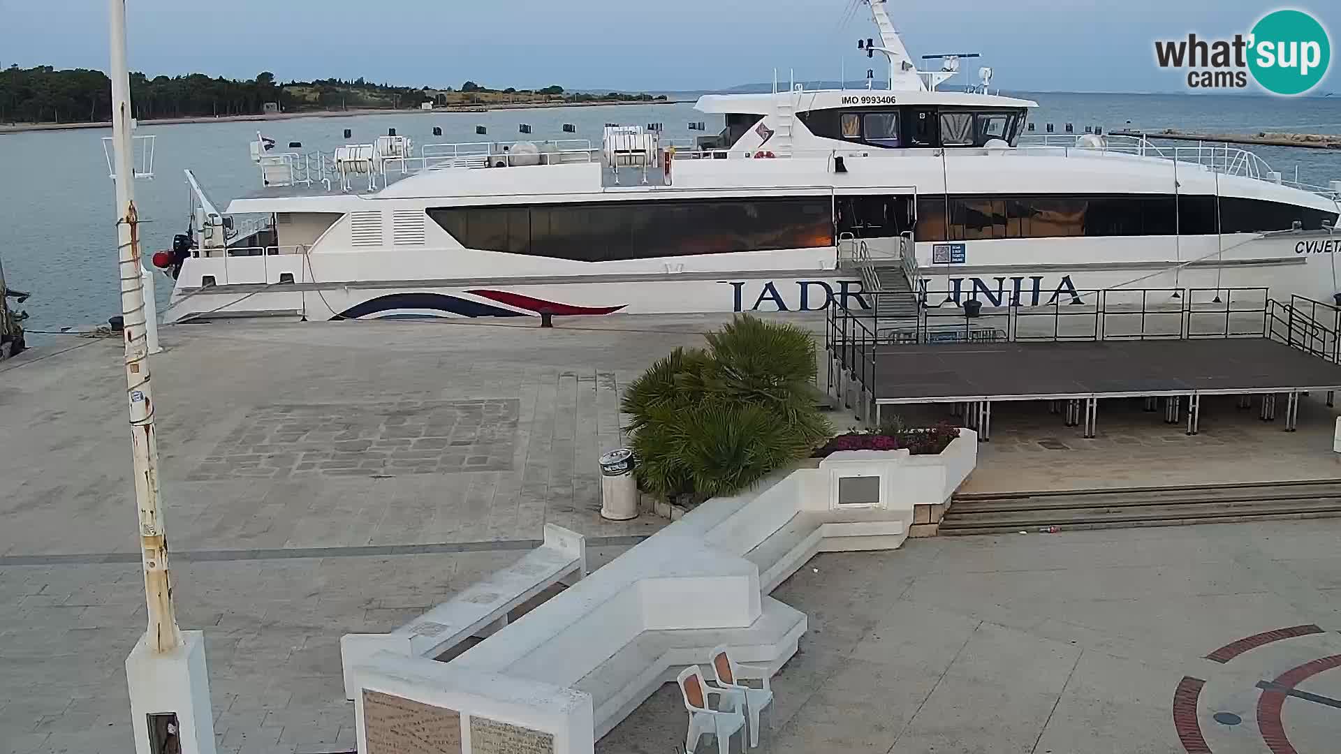 Novalja Livecam promenade