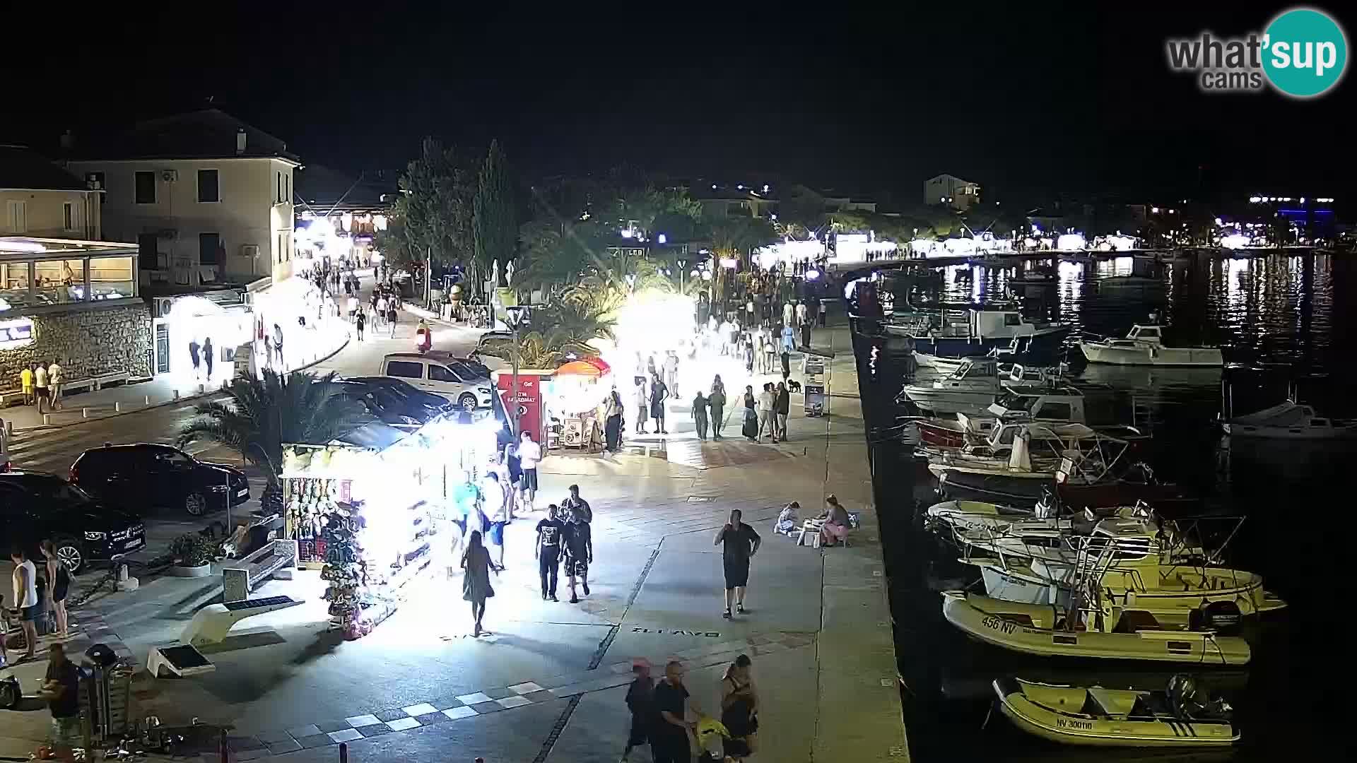 Livecam Promenade a Novalja