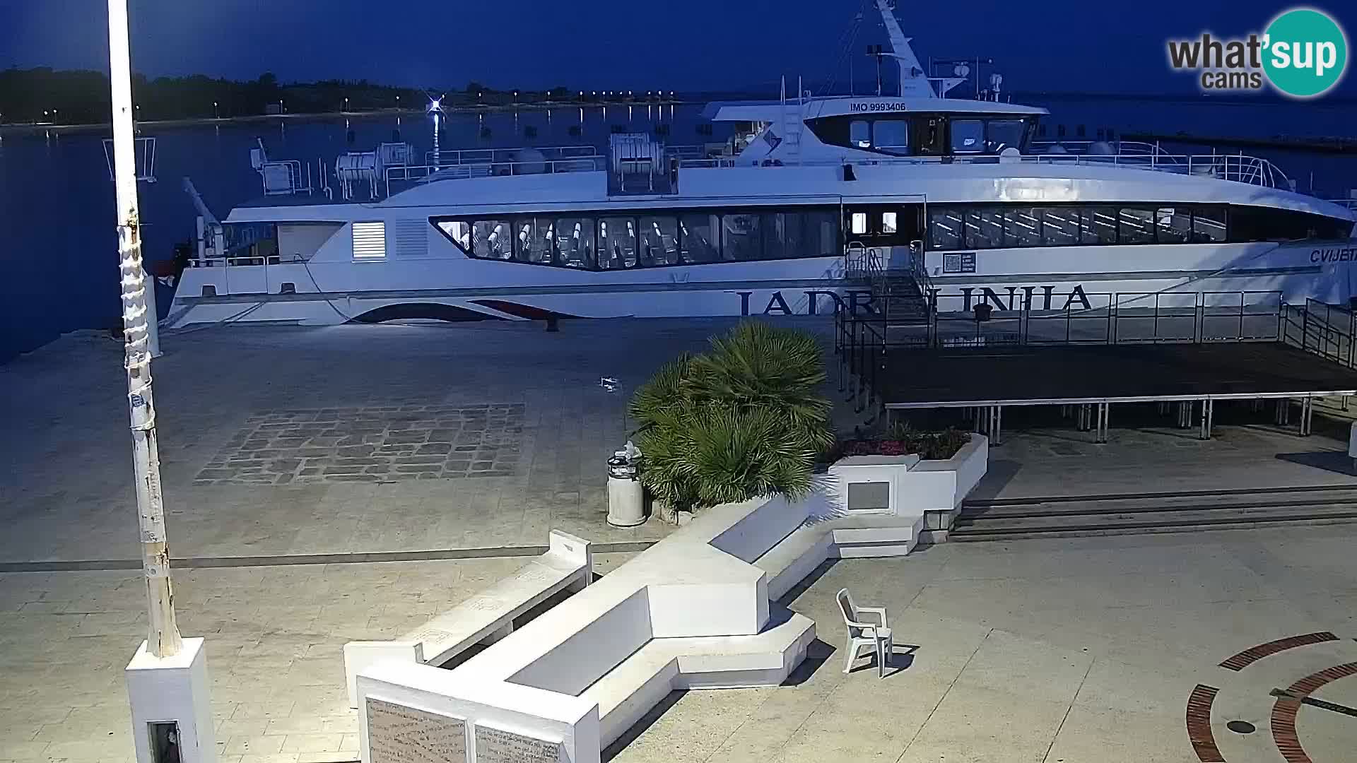 Novalja Livecam promenade