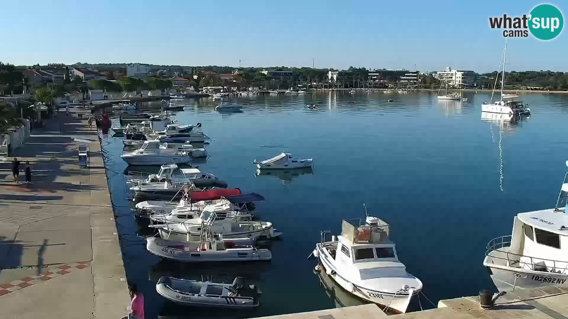 Novalja Livecam promenade