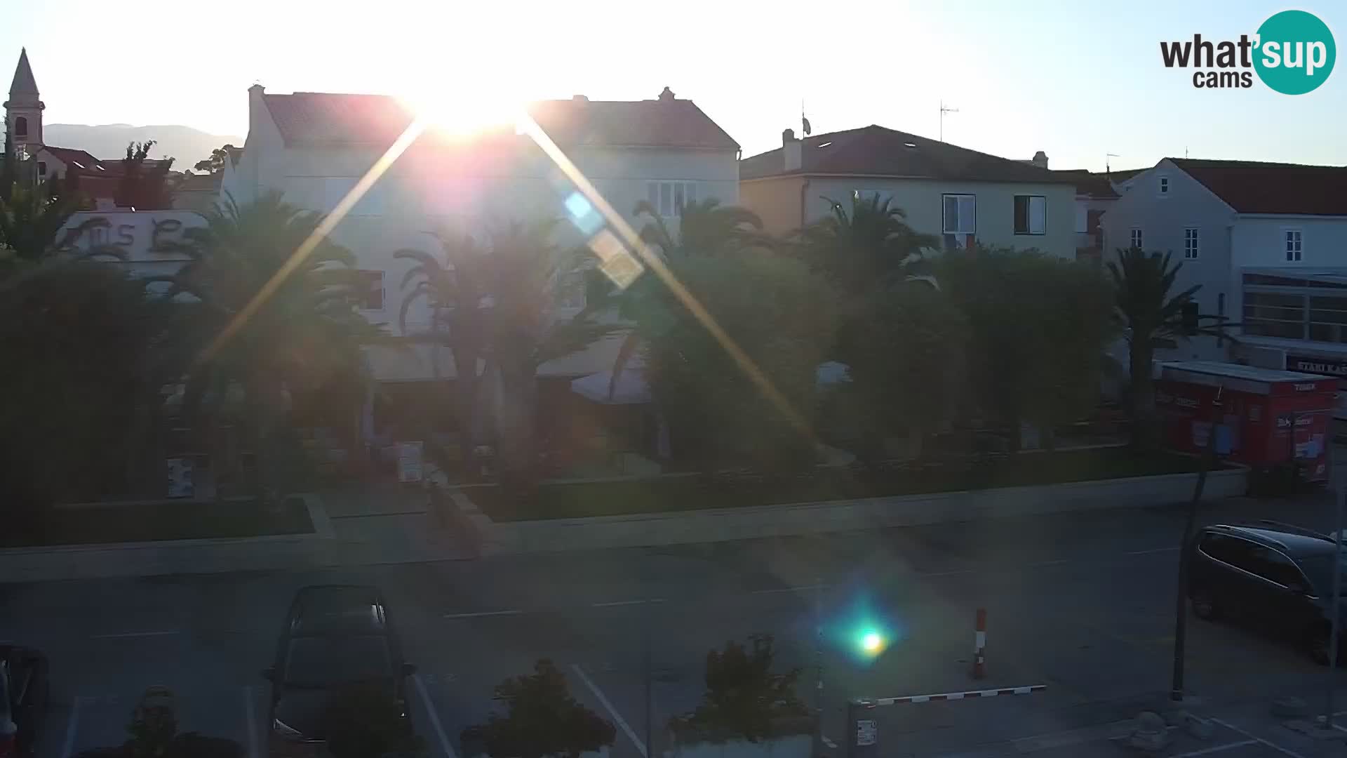 Novalja Livecam promenade