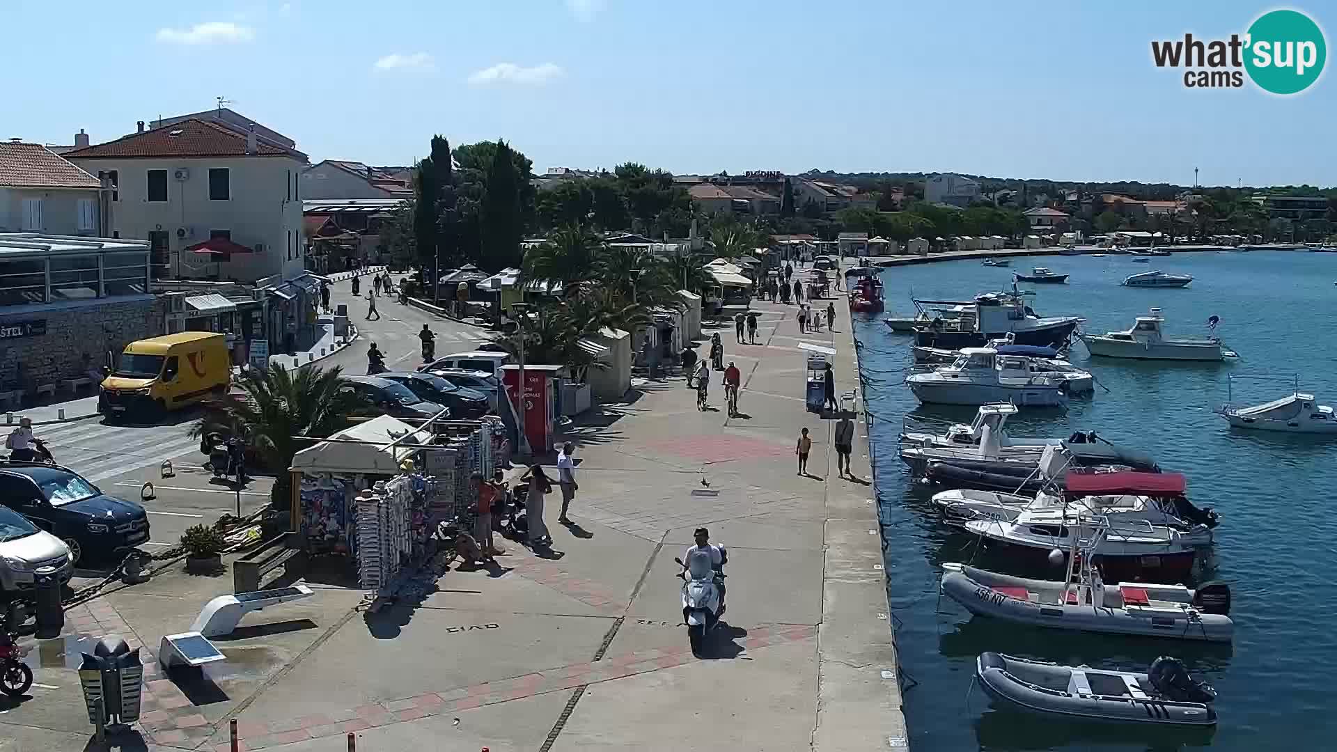 Novalja Livecam promenade