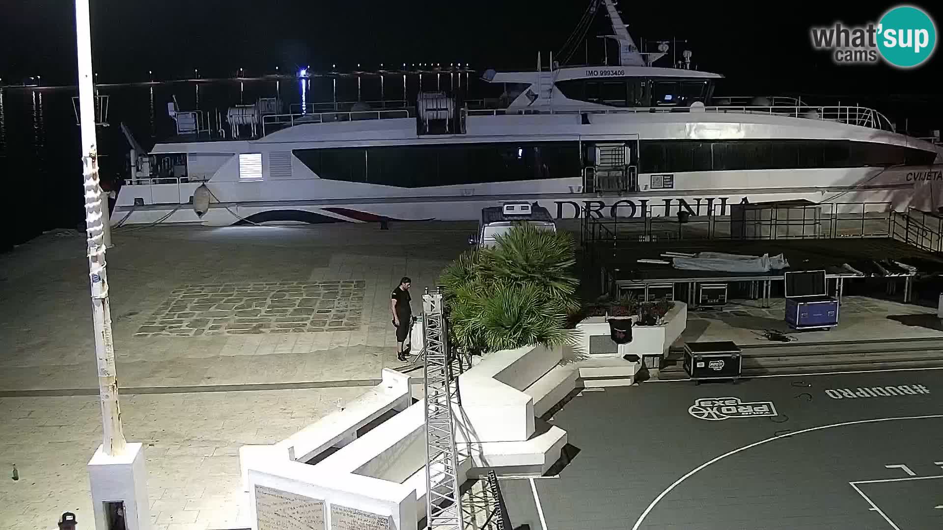 Livecam Promenade a Novalja