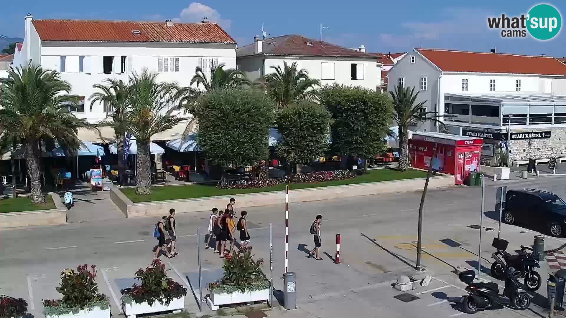 Novalja Livecam promenade