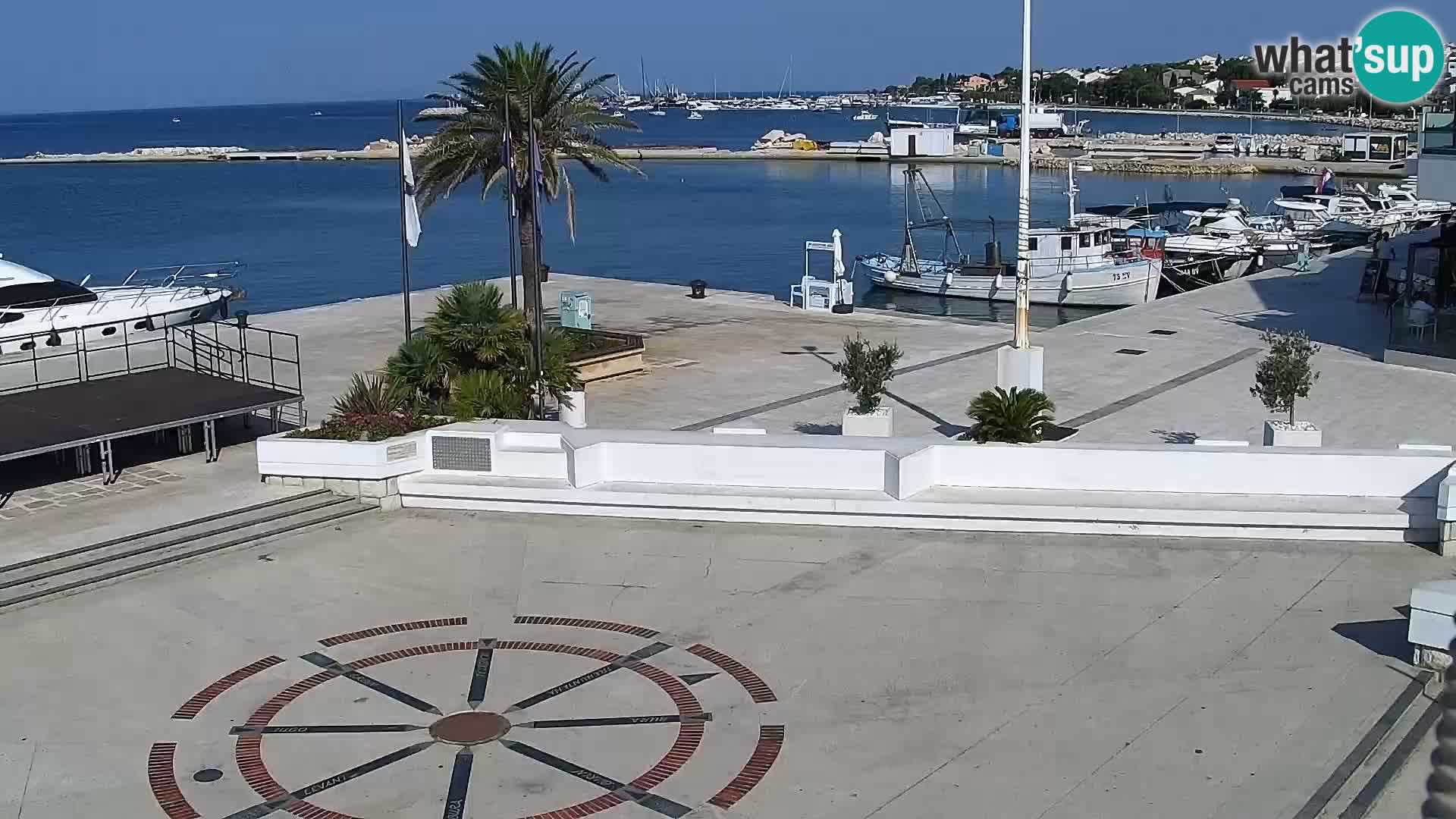 Novalja Livecam promenade