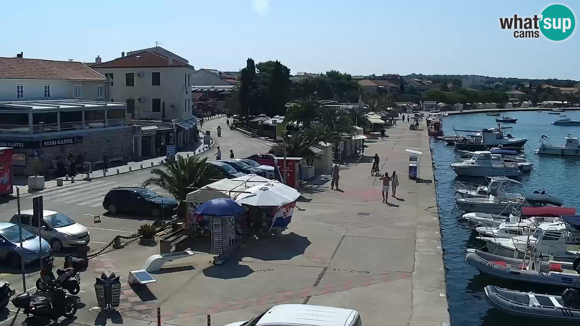Livecam Promenade a Novalja