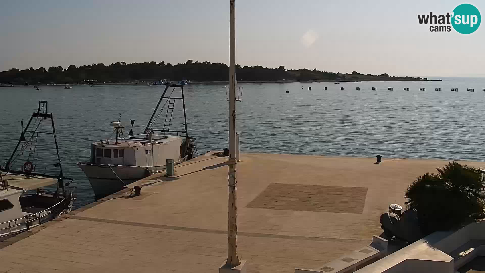 Webcam Novalja seaside promenade